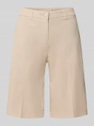 Cambio Regular Fit Bermudas aus Baumwoll-Mix Modell 'STELLA' in Beige,...