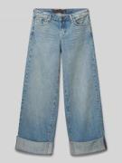 Only Baggy Jeans aus Baumwoll-Mix Modell 'BROOME' in Blau, Größe 146