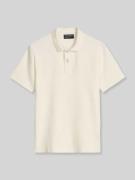 Marc O'Polo Regular Fit Poloshirt aus Baumwoll-Mix in Offwhite, Größe ...
