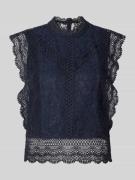 Only Slim Fit Blusentop mit Baumwoll-Viskose-Lyocell-Anteil Modell 'KA...