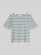 Marc O'Polo Relaxed Fit T-Shirt aus reiner Baumwolle in Petrol, Größe ...