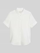 Marc O'Polo Regular Fit Bluse aus reinem Leinen in Weiss, Größe 34
