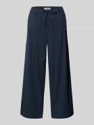 Brax Regular Fit Culotte aus Baumwoll-Mix in Marine, Größe 34