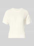 Vero Moda Relaxed Fit Strick-Shirt aus Baumwoll-Mix Modell 'LUX LIGHT'...