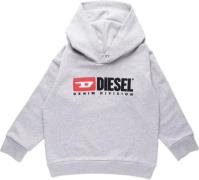 Diesel Sdivision Sweatshirt, Grigio Melange Nuovo 10 Jahre