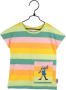 Pippi Langstrumpf Rainbow T-Shirt, Grün, 86