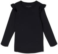 Hyperfied Frill Sleeve Top, Anthracite 86-91
