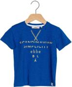 Ebbe Gologo T-Shirt, Royal Blue Melange 110