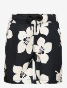 Björn Borg Kenny Badehose, Bb Graphic Floral Black Beauty, 146-152
