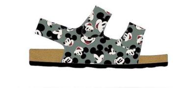 Disney Micky Maus Sandale, Khaki, Größe 27