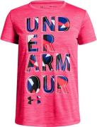 Under Armour Hybrid 2.0 Big Logo T-Shirt, Penta Pink L