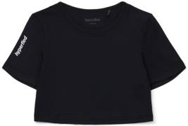 Hyperfied Crop Logo Top, Anthracite 158-163