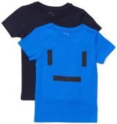 Luca &  Lola Adolfo T-Shirt 2er-Pack, Blue 98-104