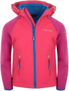 Trollkids Rondane Softshelljacke, Dark Pink/Light Pink/Blue, Größe 110