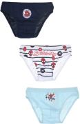 Spiderman Boxershorts 3er-Pack, Navy/Blue/White, 6-8 Jahre