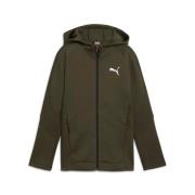 Puma Evostripe Full-Zip Kapuzenjacke, Grün, 176