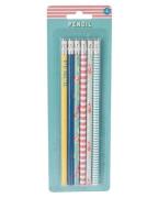 Excellent Houseware Pinsel mit Radiergummi   6 stk.