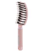 Yuaia Haircare Curved Paddle Brush Pink