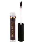 Makeup Revolution Salvation Velvet Lip Lacquer Velvet Black Heart 2 ml