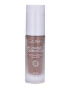 Gosh Hydramatt Foundation Combination Skin Peau Mixte 018N Deep 30 ml