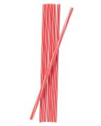 Excellent Houseware Plastik Sugerør Rød   6 stk.