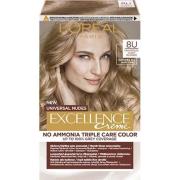 L'Oréal Paris Excellence  Universal Nudes 8U Light Blonde