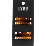 By Lyko Hair Clips  Brown