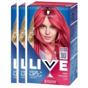 Schwarzkopf Live Color L77 Pink Passion 3-pack