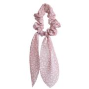 Dazzling Scrunchie Tail Rosa Med Vita Leo Prickar