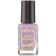Barry M Matte Velvet Nails Lilac Lady