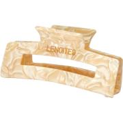 Lenoites Premium Eco-Friendly Hair Claw Champagne Pearl