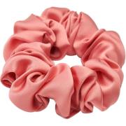 Lenoites Mulberry Silk Scrunchie Pearly Pink