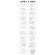 Love'n Layer Love Note Funky Sparkle Silver