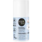 Organic Shop Gentle Deo Roll-On Cotton & Water Lily 50 ml