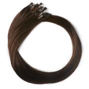 Rapunzel of Sweden Nail Hair Premium Straight 50 cm 2.3 Chocolate