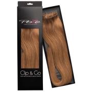 Poze Hairextensions Clip & Go Extensions 50 cm 8B Light Brown