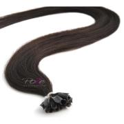 Poze Hairextensions Keratin Standard Extensions 40 cm 1B Midnight