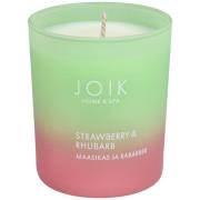 JOIK Organic Scented Candle Strawberry & Rhubarb 150 g