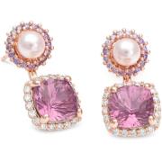 Lily and Rose Colette earrings  Amethyst pink