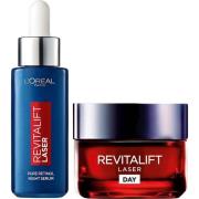 L'Oréal Paris Revitalift Day Cream + Pure Retinol Night Serum Duo