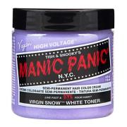 Manic Panic Semi-Permanent Hair Color Cream Virgin Snow