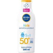 NIVEA SUN Kids Sensitive Protect Sun Lotion SPF50+ 200 ml