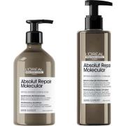 L'Oréal Professionnel absolut repair molecular shampoo and rinse-