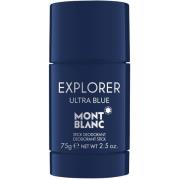 Montblanc Explorer Ultra Blue Deo Stick 75 g
