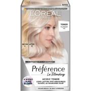 L'Oréal Paris Préférence Le Blonding Toner Platinum Ice