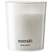 Meraki White Garden Scented Candle  Small