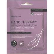 Beauty PRO Hand Therapy Collagen Infused Glove With Removable Fin