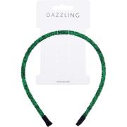 Dazzling Christmas Collection Head Band Glitter Green