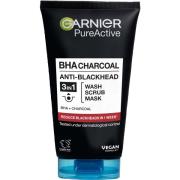Garnier PureActive BHA Charcoal In1 Anti-Blackhead Cleanser For I