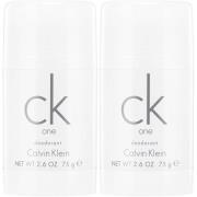 Calvin Klein CK One Deodorant Stick Unisex Duo 2x75 g